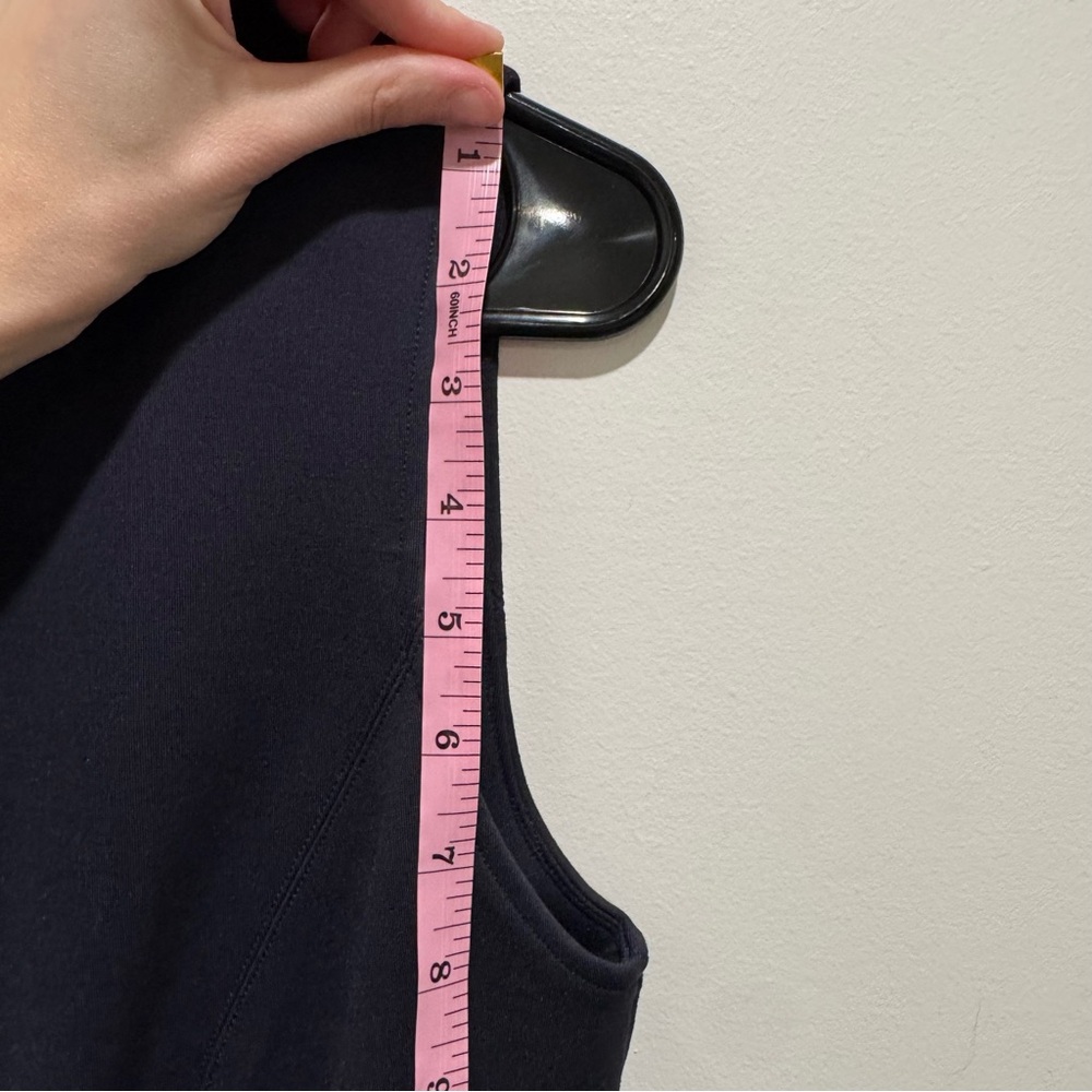 SPANX Navy Sleeveless Fit & Flare Midi Dress Size M - Picture 11 of 11